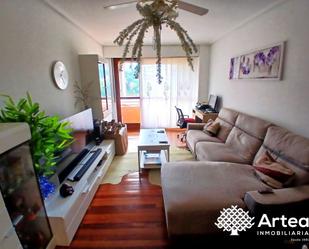 Living room of Flat for sale in Bilbao   with Heating, Private garden and Storage room