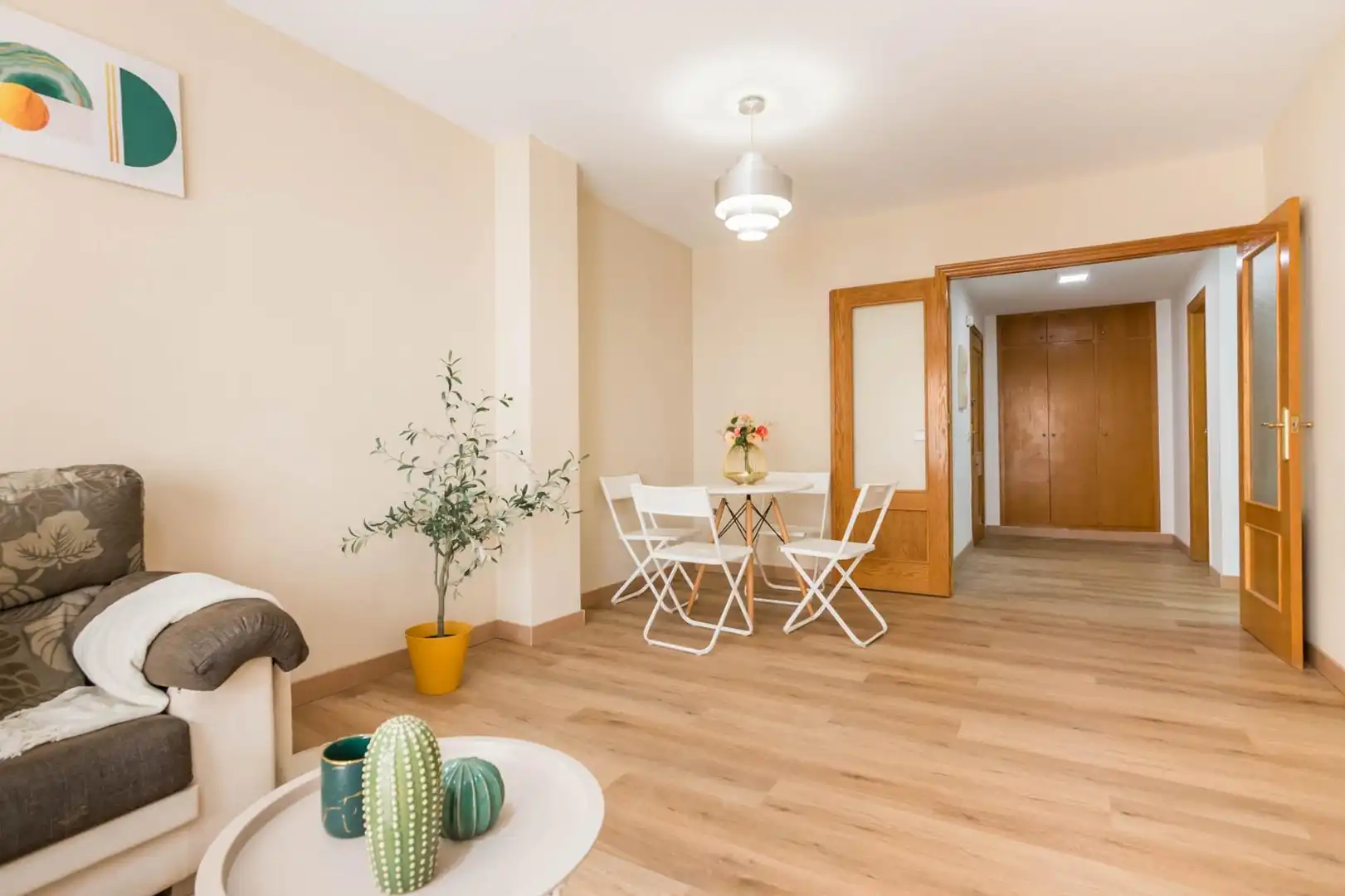 Esszimmer von Wohnung zum Verkauf in Santomera mit Klimaanlage, Privatgarten und Abstellraum