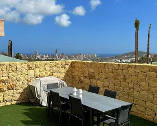 Terrace of Planta baja to rent in Finestrat  with Air Conditioner and Terrace