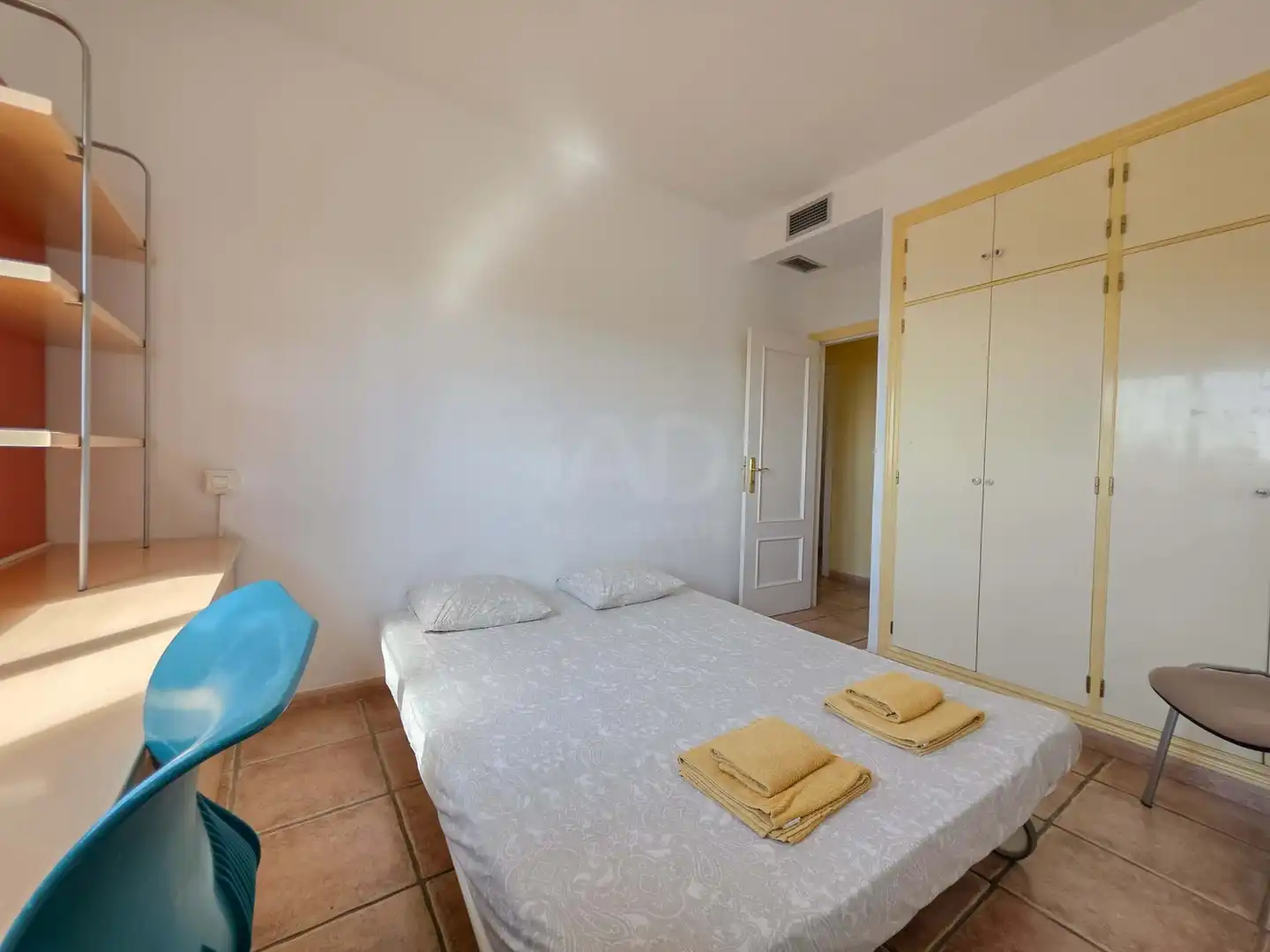 Schlafzimmer von Dachboden zum Verkauf in Málaga mit Klimaanlage, Heizung und Terrasse