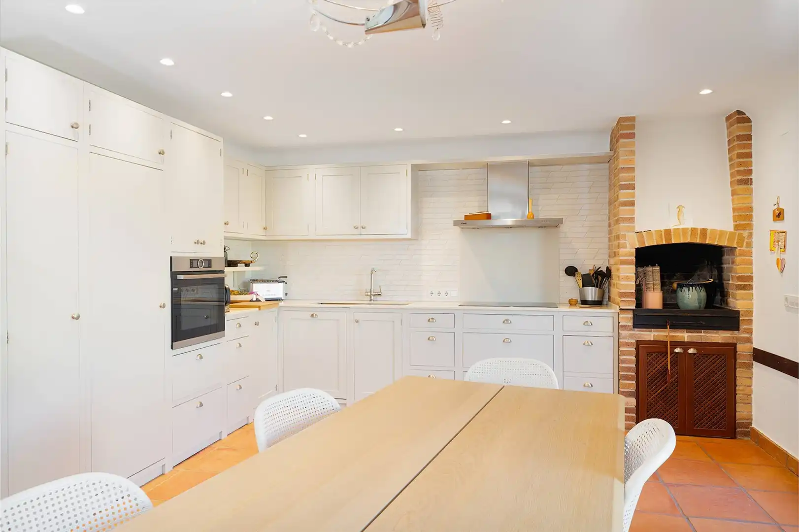 Cuina de Casa o xalet en venda en Jávea / Xàbia amb Aire condicionat, Jardí privat i Terrassa
