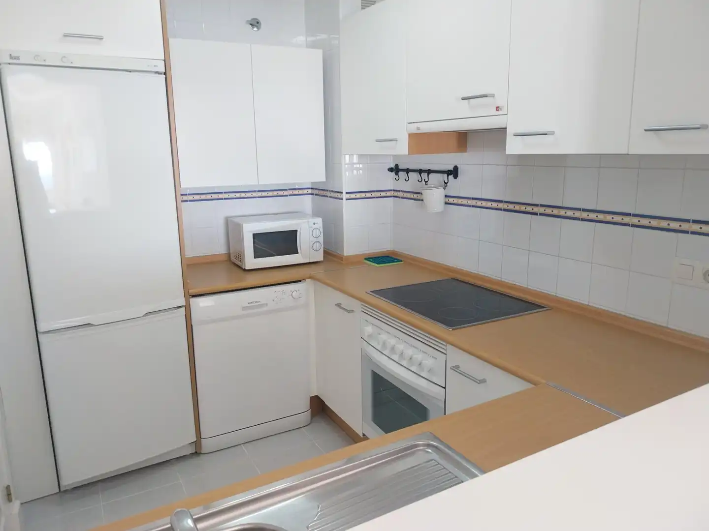 Küche von Wohnungen zur Miete in Mijas mit Heizung, Privatgarten und Terrasse