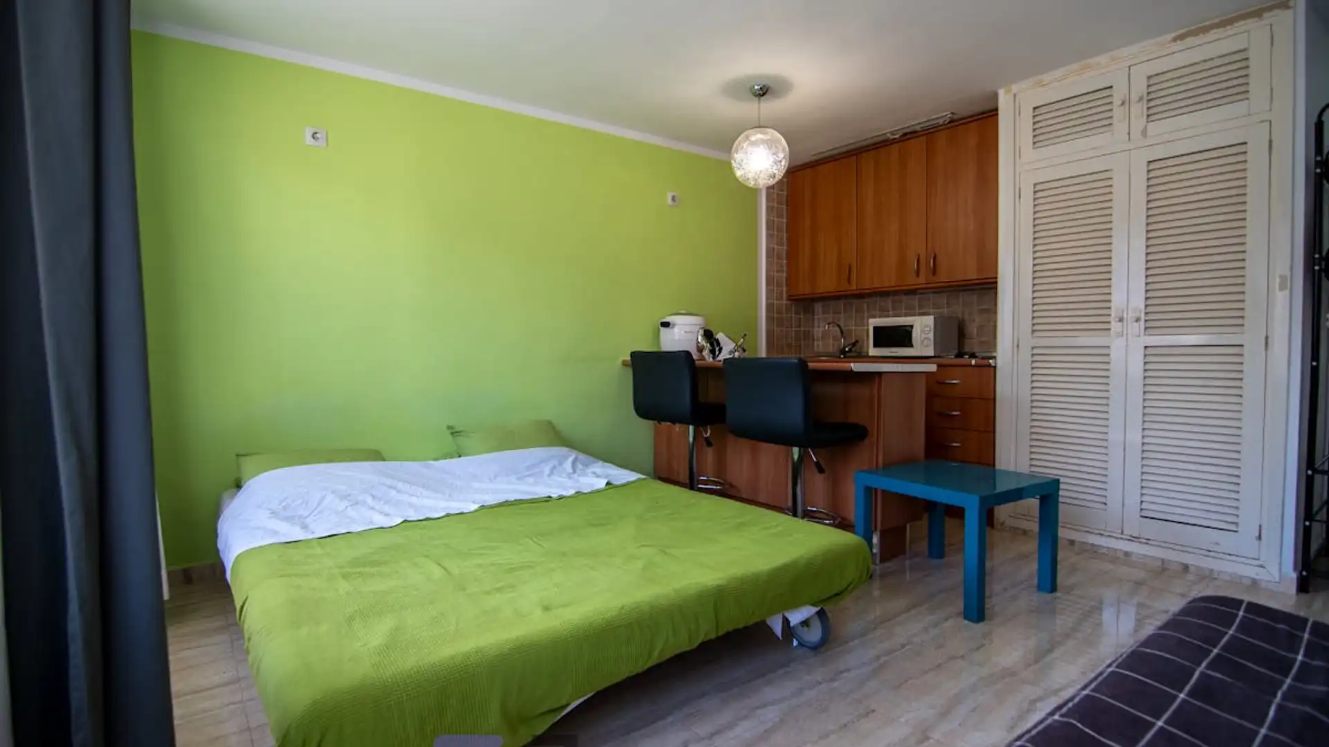 Bedroom of Study for rent in Eivissa  with Air Conditioner, Furnished and Washing machine