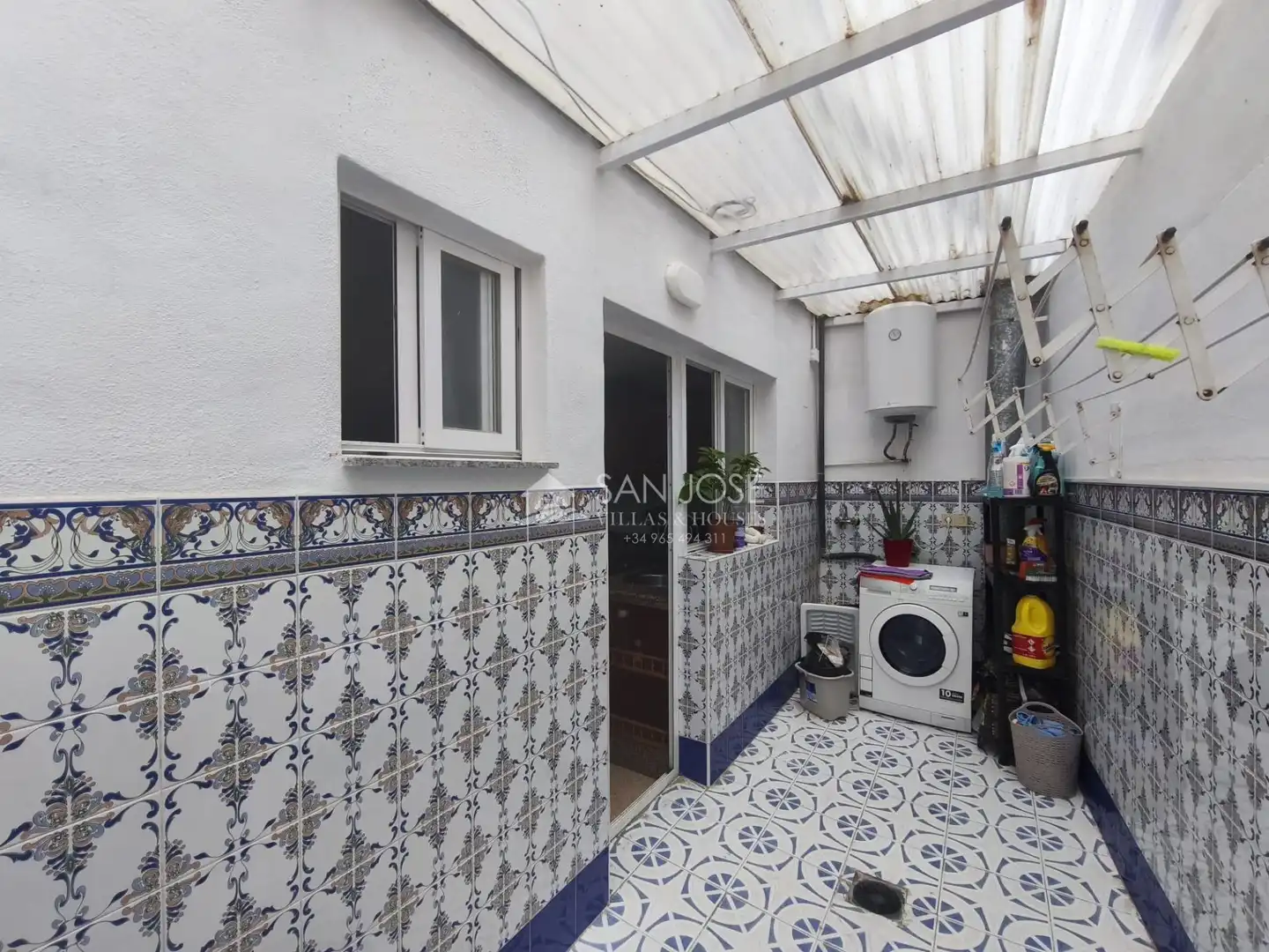 Jardín de Casa o chalet en venta en Aspe con Terraza, Trastero y Amueblado