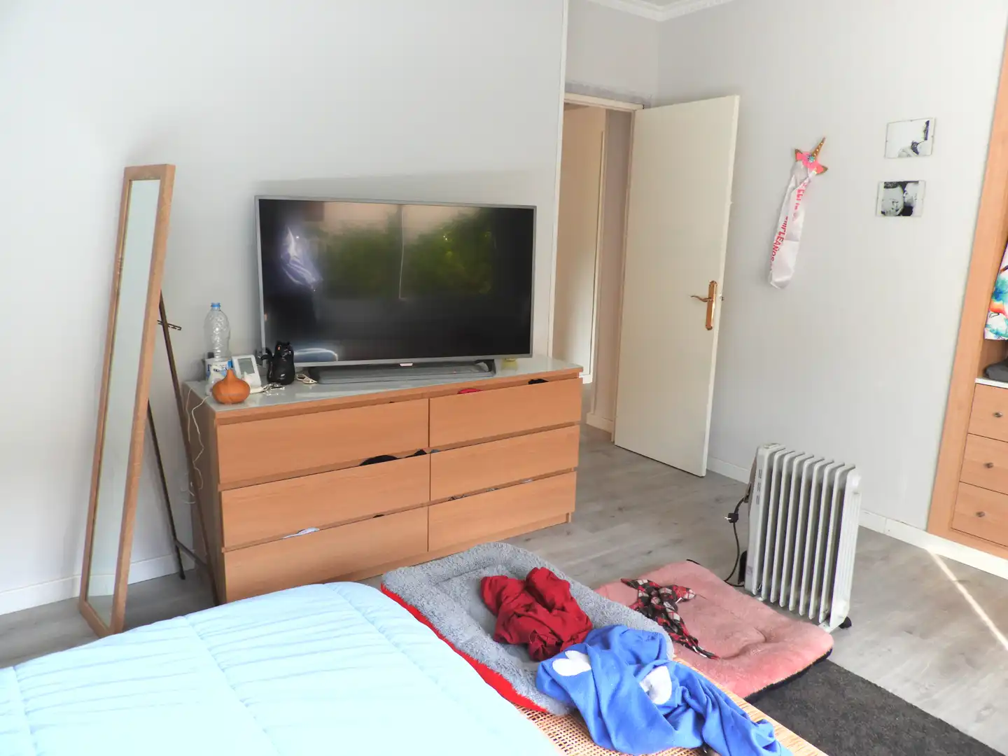Schlafzimmer von Haus oder Chalet zum Verkauf in Castellar del Vallès mit Klimaanlage, Heizung und Privatgarten