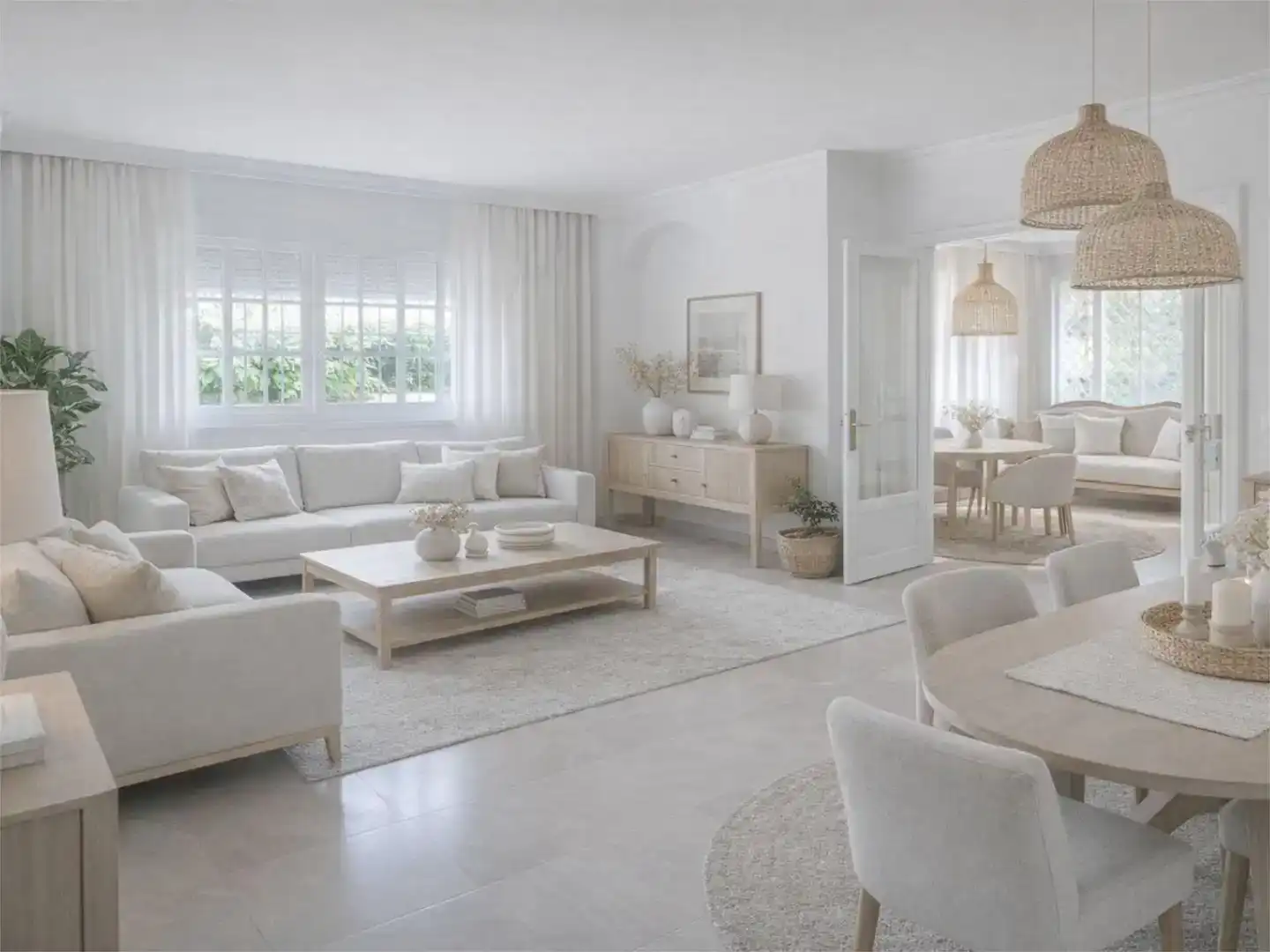 Sala d'estar de Casa o xalet en venda en  Sevilla Capital amb Aire condicionat i Balcó
