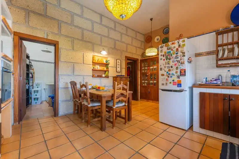Cocina de Casa o chalet en venta en Arafo con Aire acondicionado, Jardín privado y Piscina