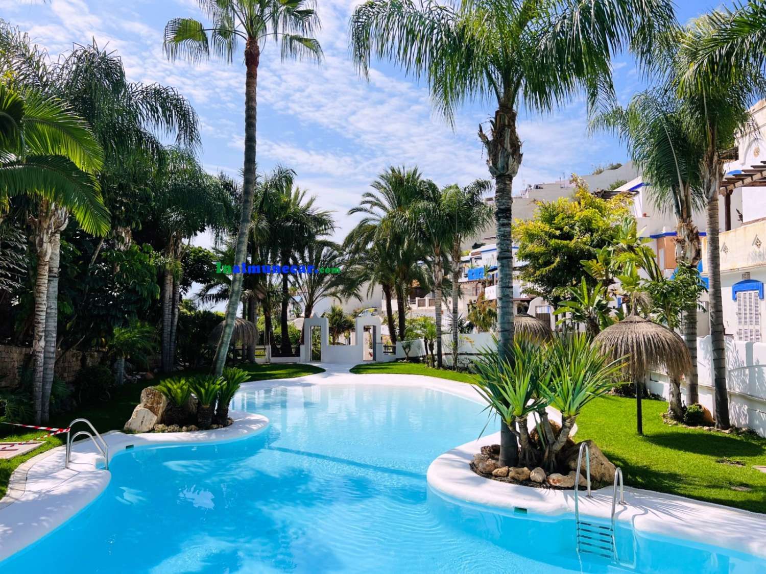 Garden of Single-family semi-detached to rent in Almuñécar  with Air Conditioner, Terrace and Swimming Pool