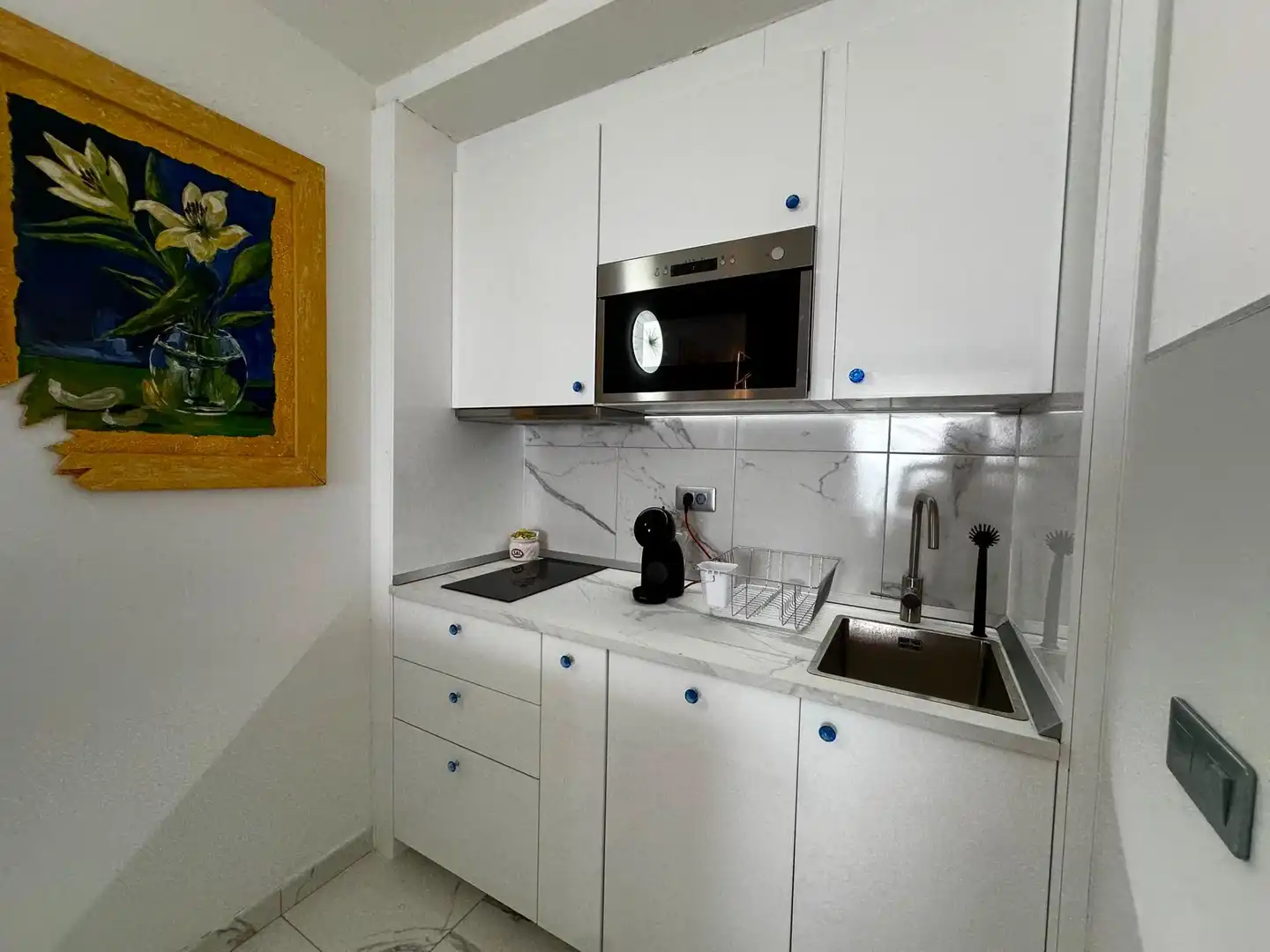 Cocina de Apartamento de alquiler en Mogán con Amueblado, Balcón y Piscina comunitaria