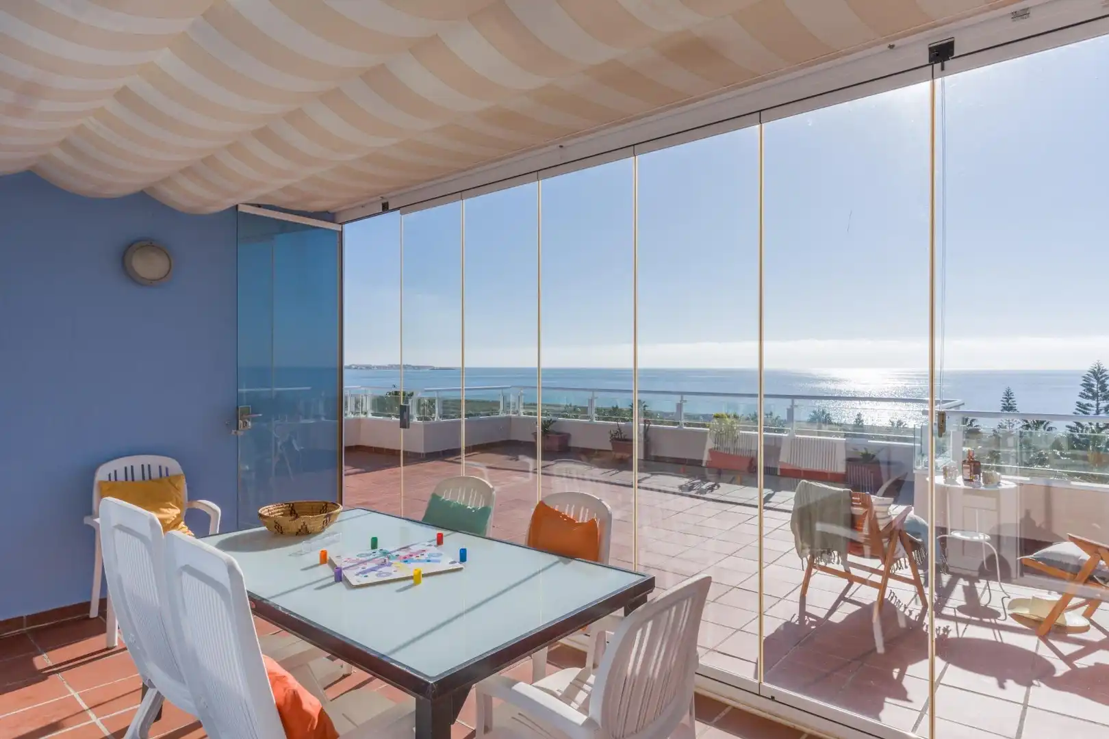 Terraza de Ático en venta en El Ejido con Aire acondicionado, Calefacción y Jardín privado