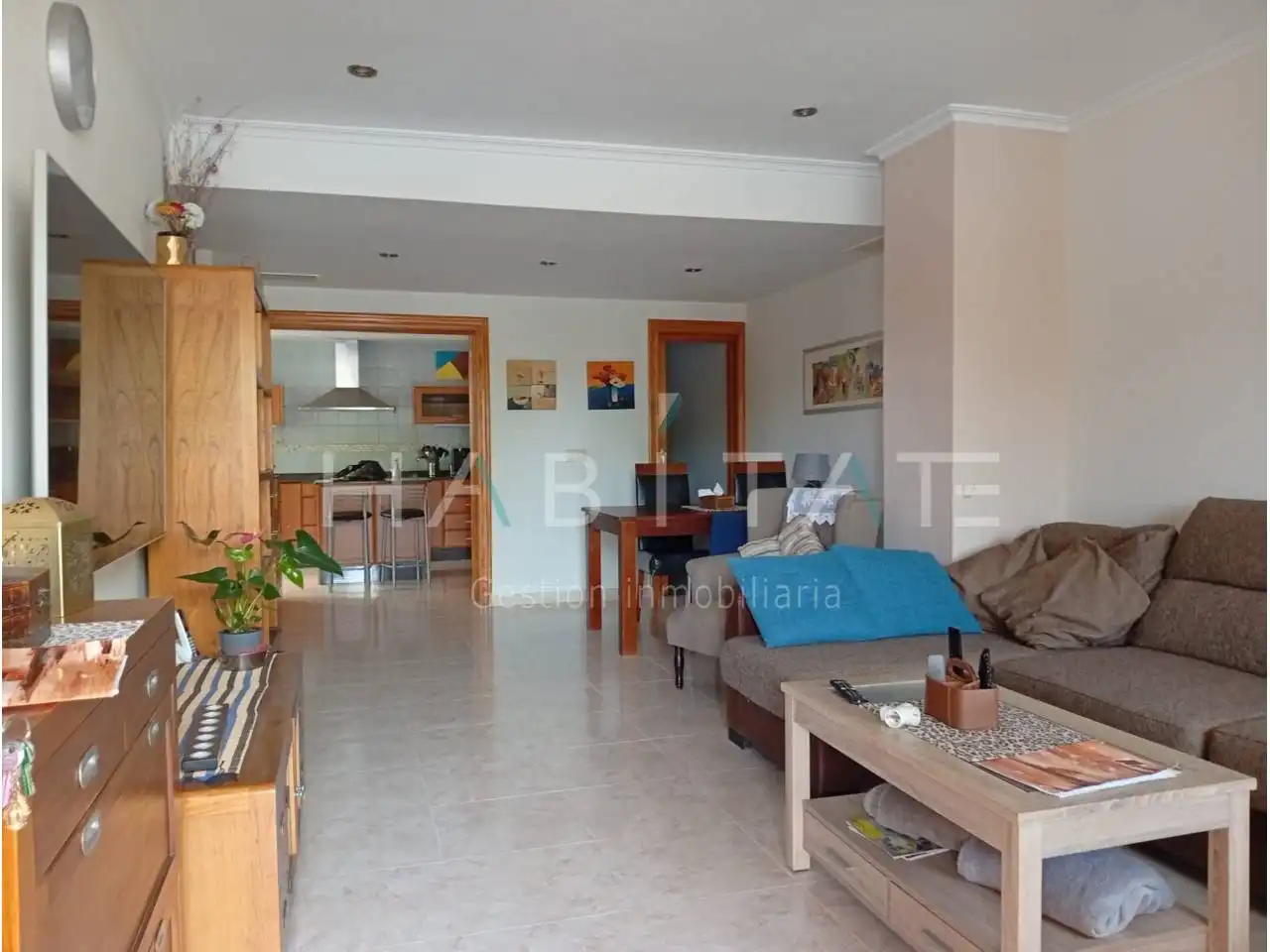 Sala d'estar de Dúplex en venda en Pilar de la Horadada amb Aire condicionat, Calefacció i Terrassa