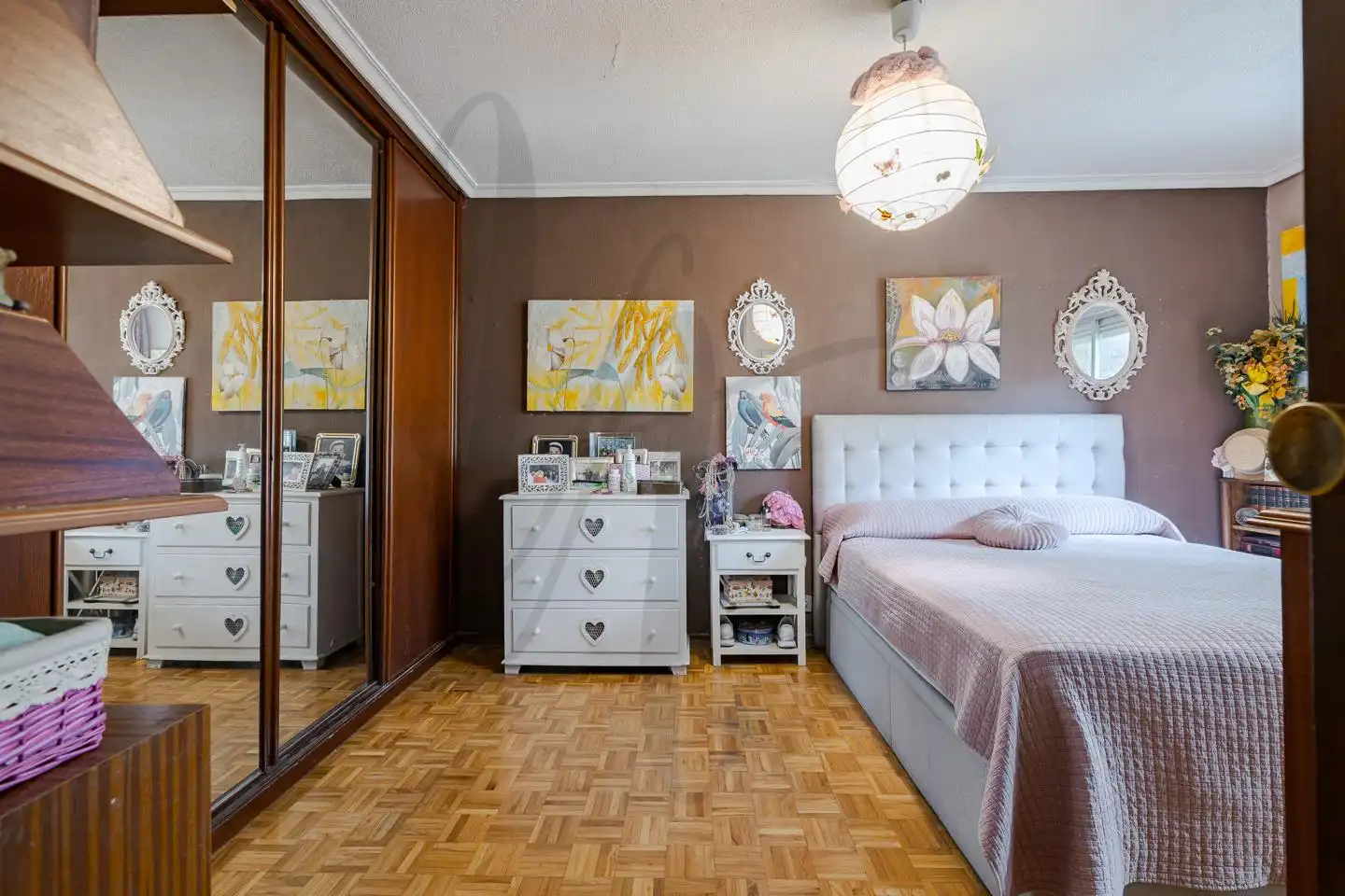 Bedroom of Flat for sale in San Sebastián de los Reyes  with Heating, Parquet flooring and Terrace