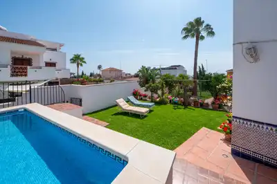 Jardín de Casa o chalet en venta en Torremolinos con Aire acondicionado, Calefacción y Jardín privado