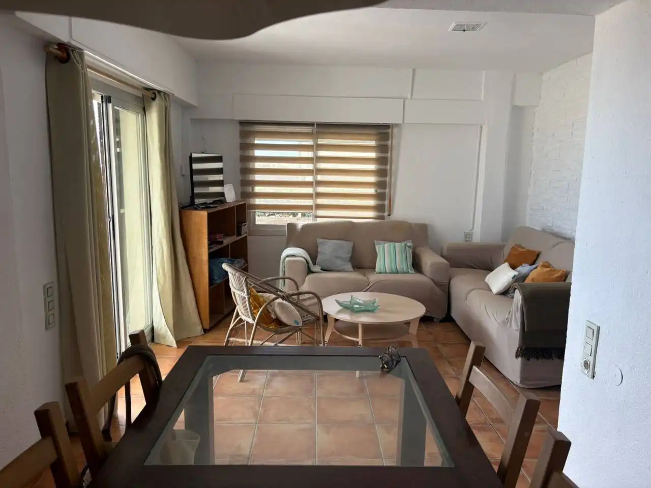 Living room of Apartments for rent in Valencia  with Terrace, Furnished and Balcony