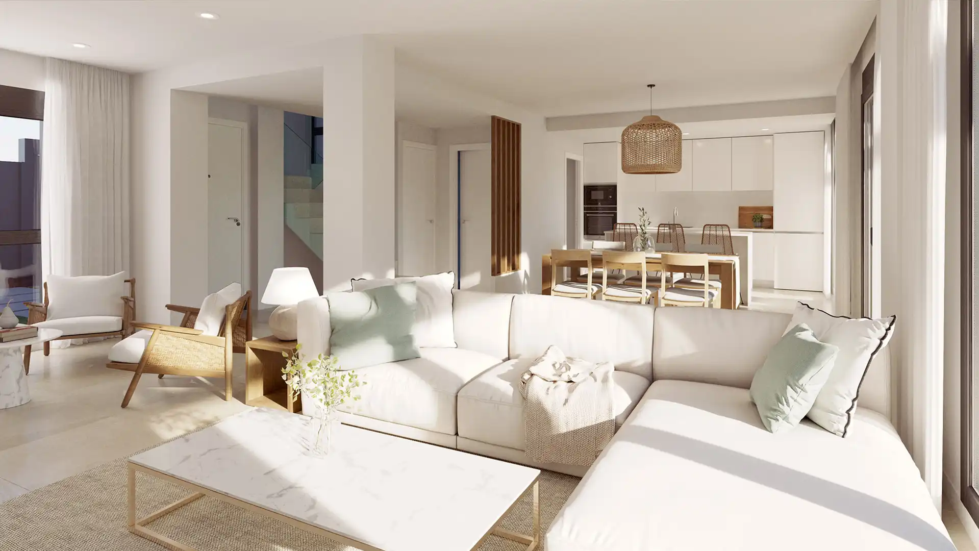 Sala d'estar de Casa o xalet en venda en  Palma de Mallorca amb Aire condicionat, Calefacció i Terrassa
