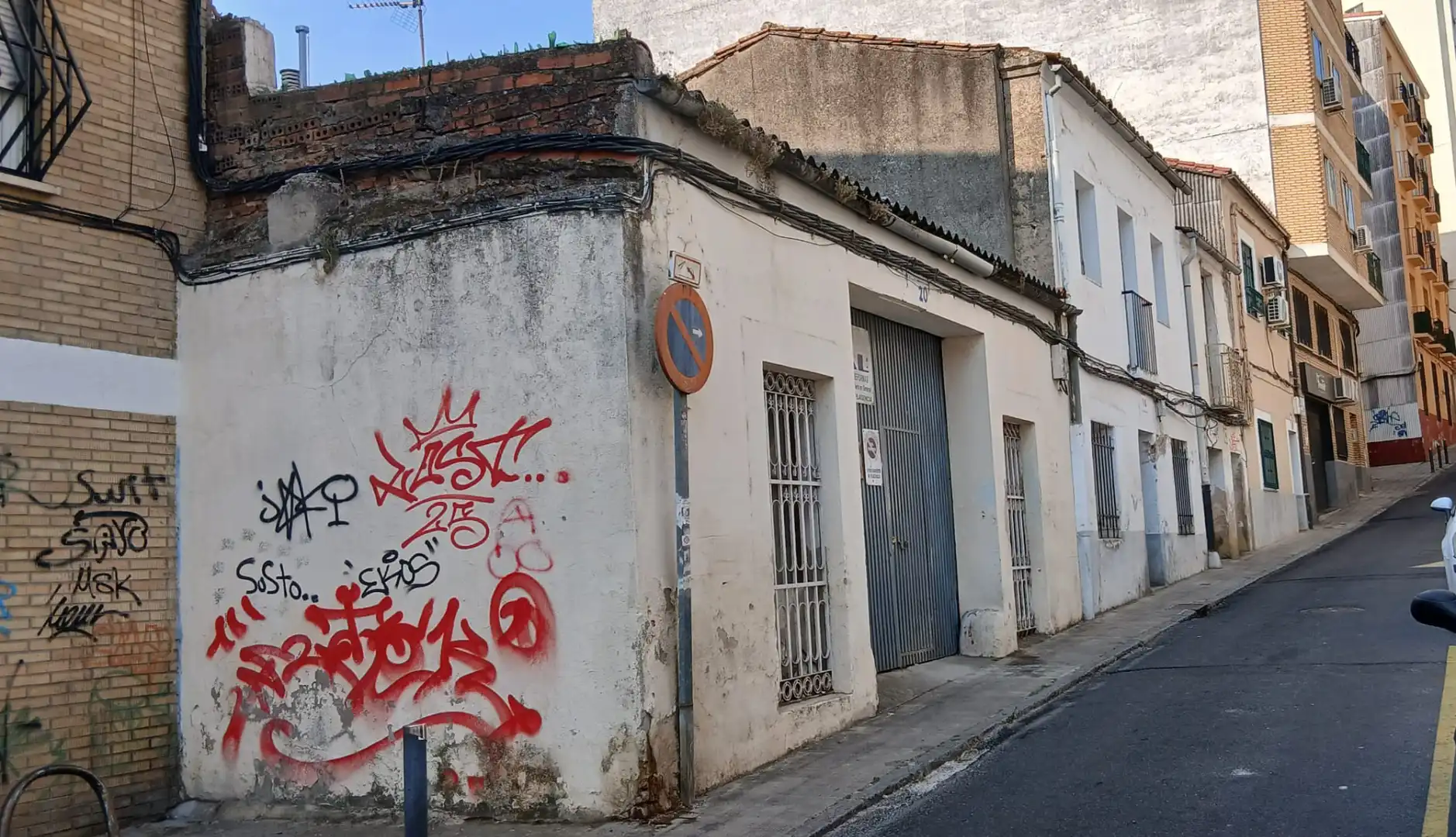 Vista exterior de Casa o xalet en venda en Plasencia