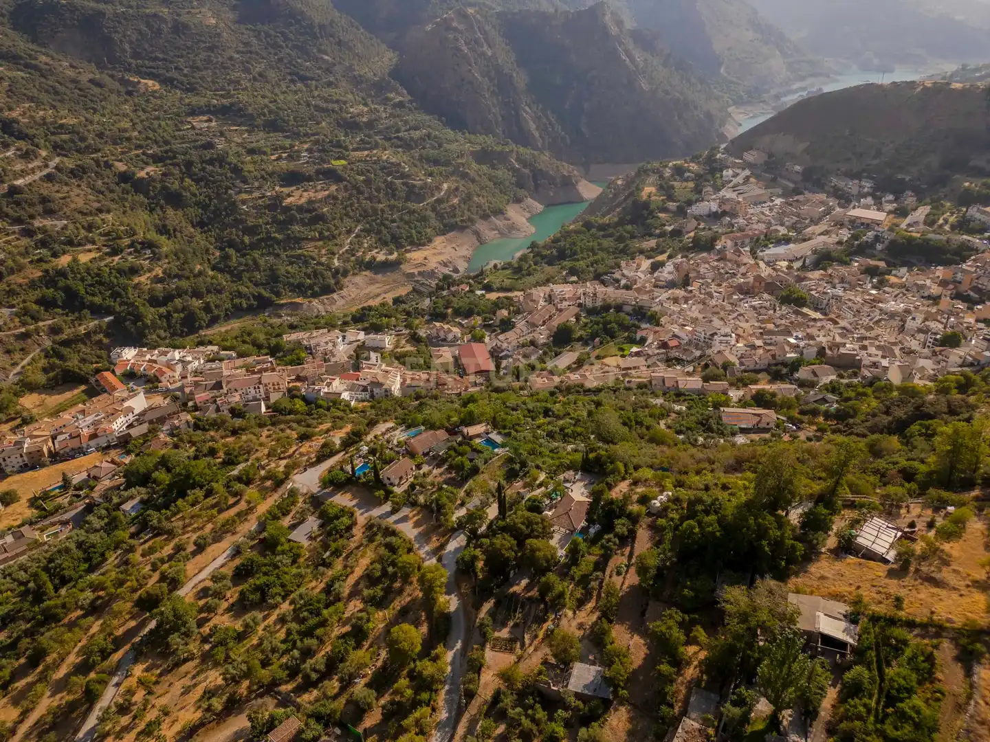 Vista exterior de Casa o chalet en venta en Güéjar Sierra con Jardín privado, Trastero y Piscina