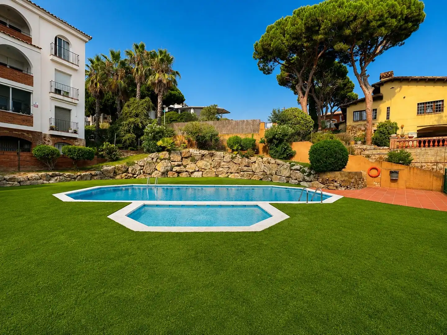 Piscina de Casa adosada en venda en Lloret de Mar amb Aire condicionat, Calefacció i Terrassa