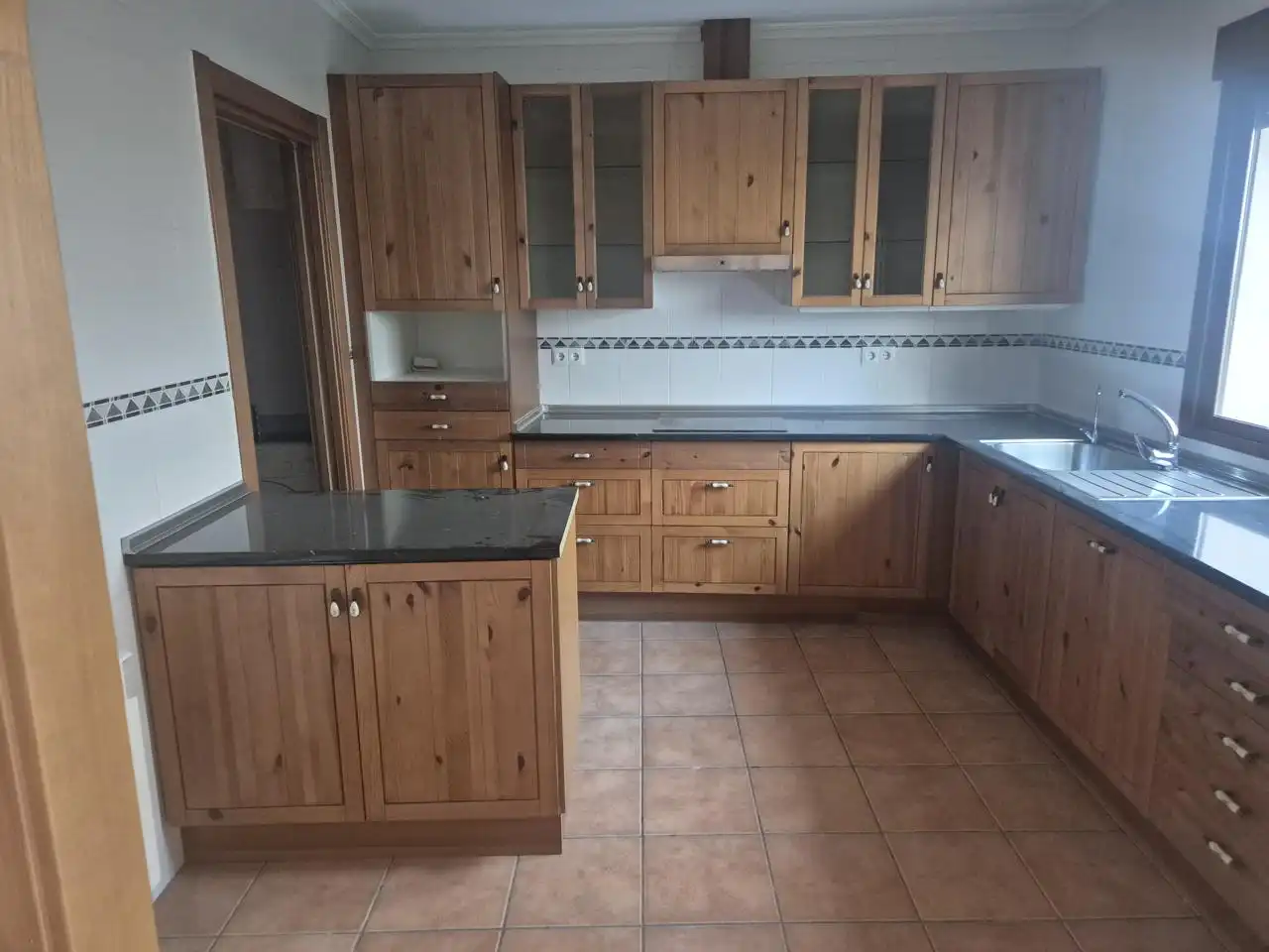 Cocina de Finca rústica en venta en Pedro Muñoz con Terraza