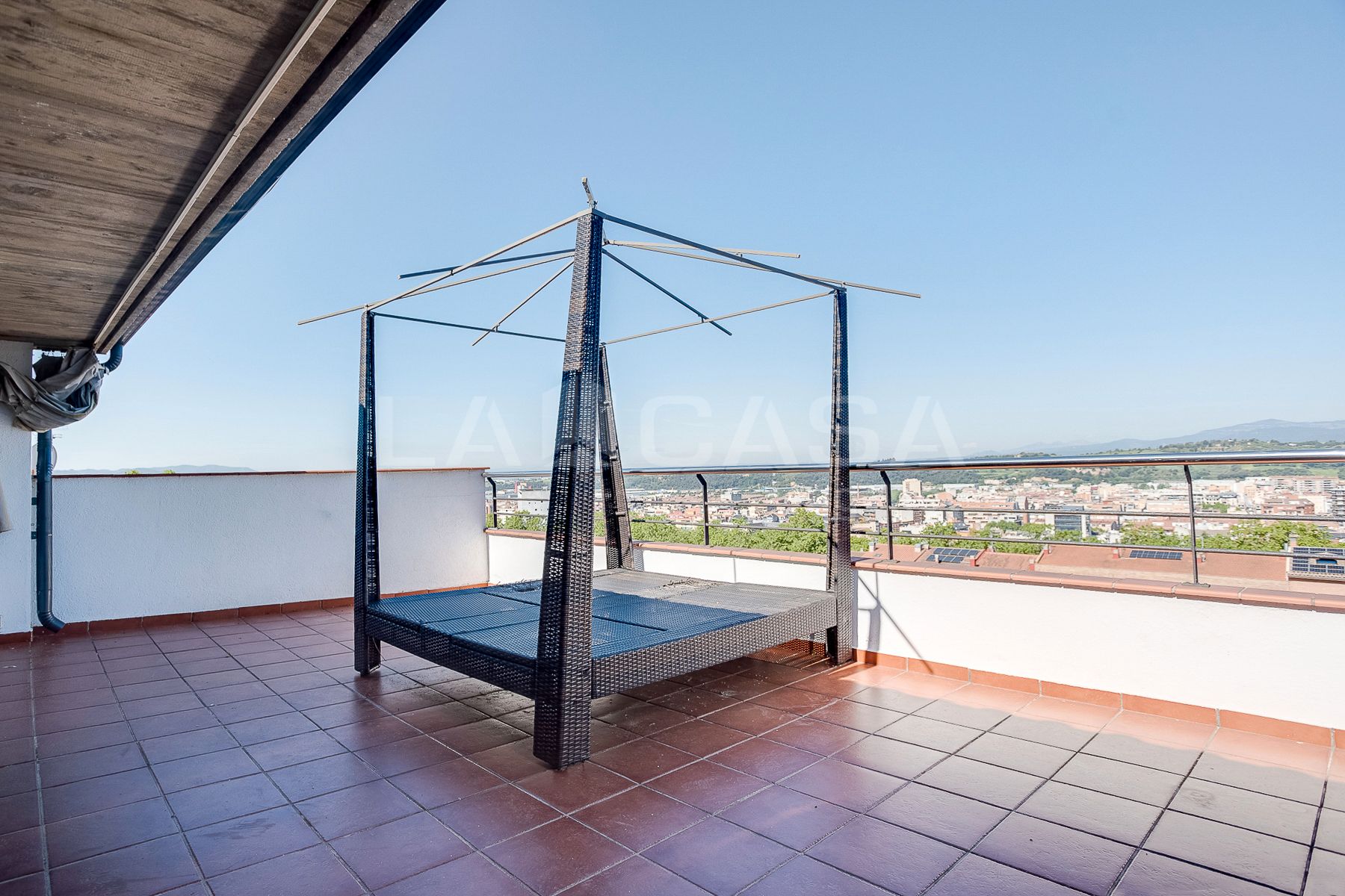 Terrace of Single-family semi-detached for sale in Granollers  with Air Conditioner, Heating and Private garden