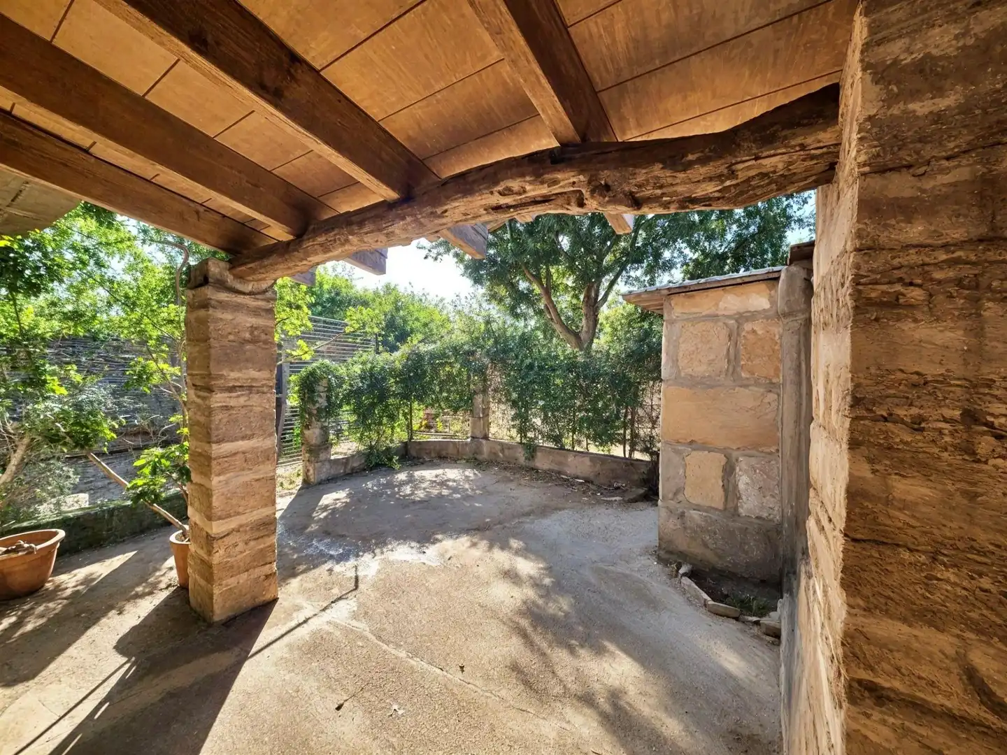 Terrassa de Finca rústica en venda en Pollença amb Jardí privat, Terrassa i Traster