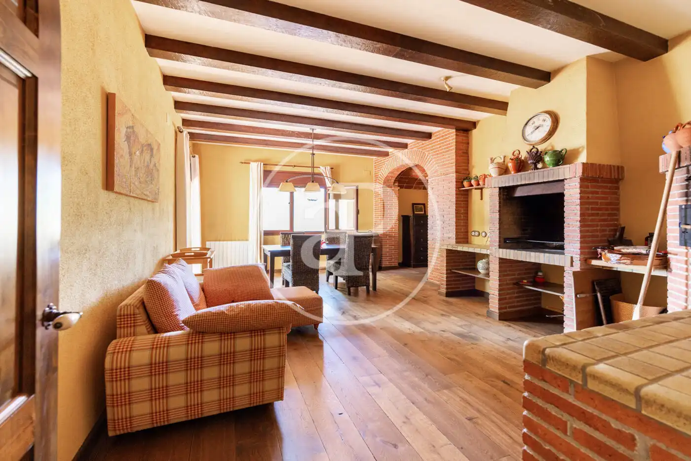 Sala de estar de Casa o chalet en venta en Argentona con Aire acondicionado, Calefacción y Jardín privado