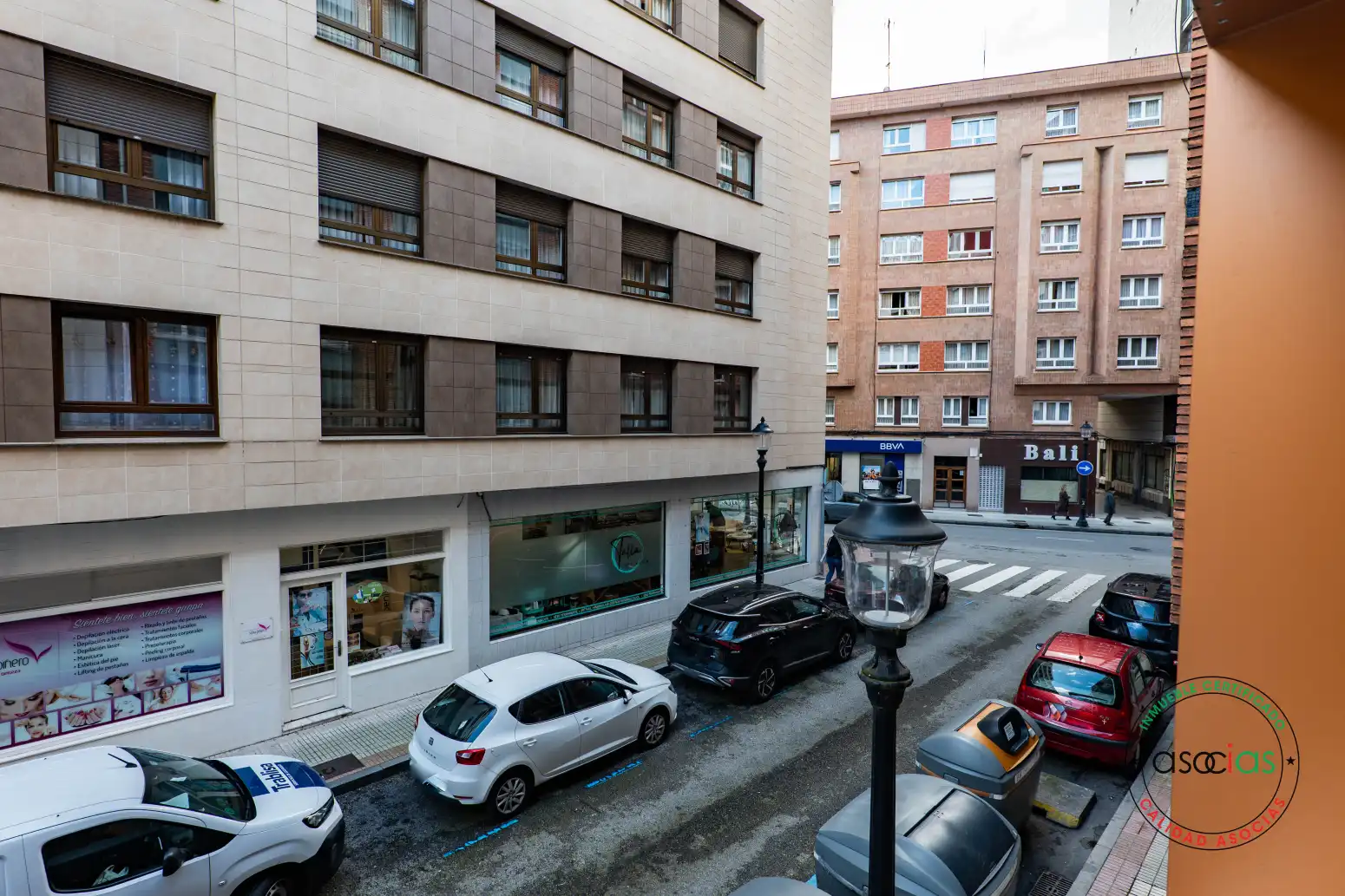 Vista exterior de Piso en venta en Gijón  con Calefacción