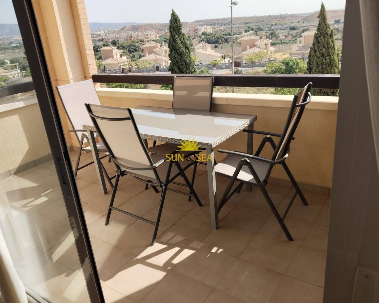 Terrassa de Apartament de lloguer en  Murcia Capital amb Aire condicionat, Calefacció i Terrassa
