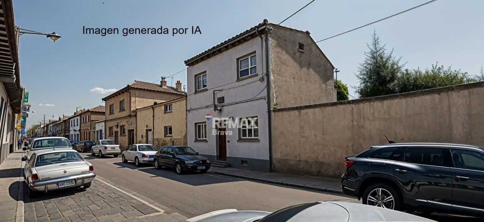 Vista exterior de Casa o xalet en venda en Olot amb Calefacció, Jardí privat i Terrassa