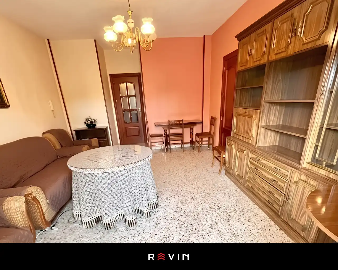 Sala de estar de Piso en venta en Úbeda con Amueblado, Microondas y TV