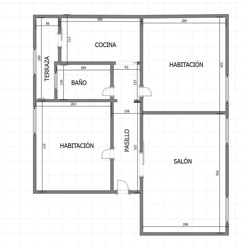 Piso en venta en Madrid con Terraza