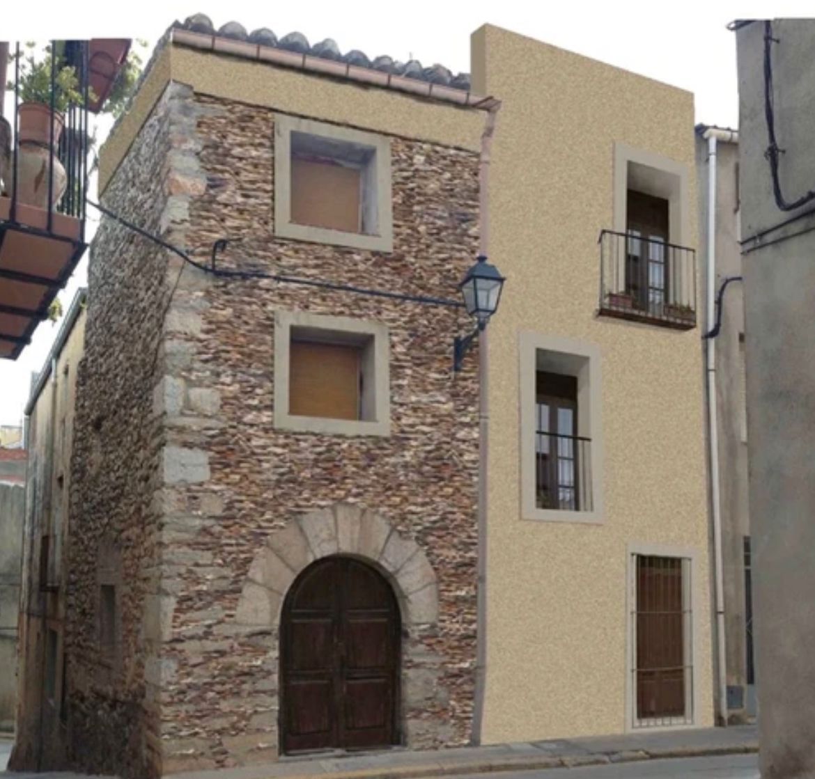 Vista exterior de Casa o xalet en venda en Sant Mateu