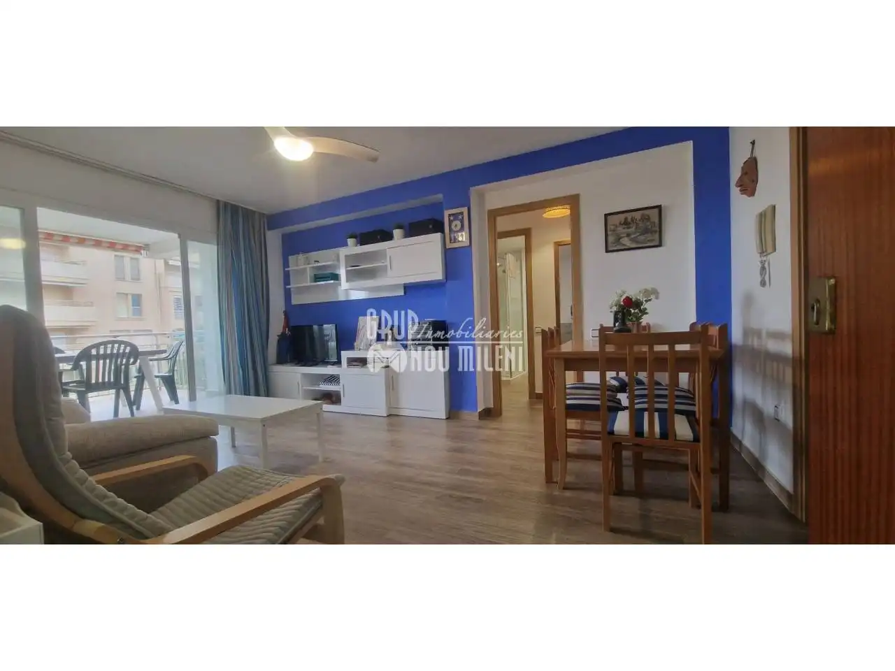Sala de estar de Piso de alquiler en Valencia con Terraza, Amueblado y Balcón