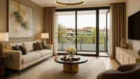 Living room of Flat for sale in Gavà  with Air Conditioner, Swimming Pool and Balcony