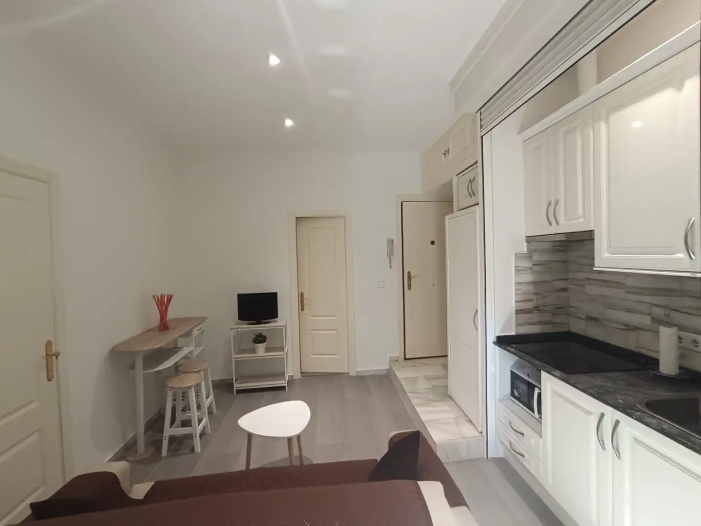 Küche von Wohnung zur Miete in Madrid mit Klimaanlage, Heizung und Balkon