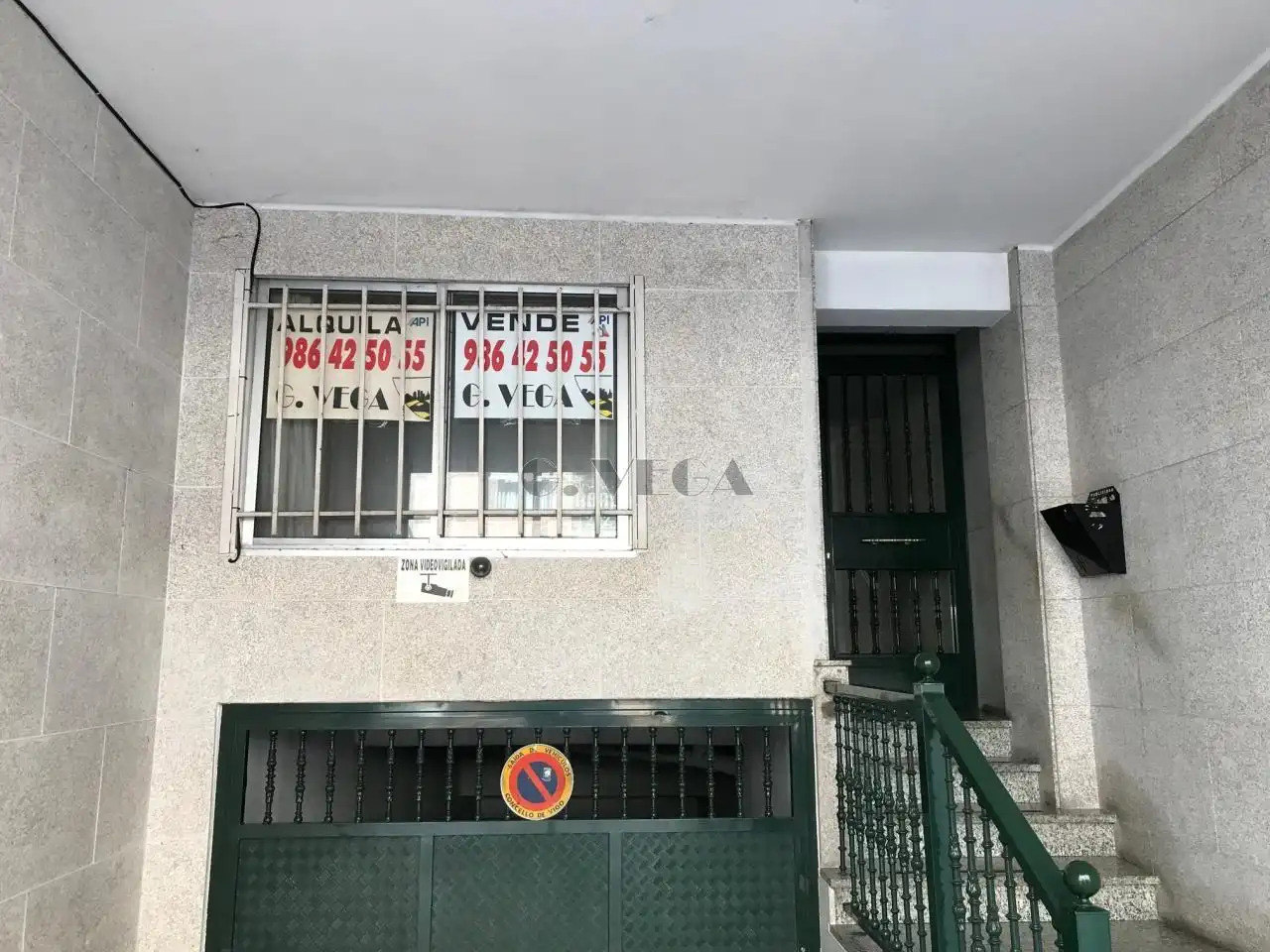 Vista exterior de Oficina de alquiler en Vigo 