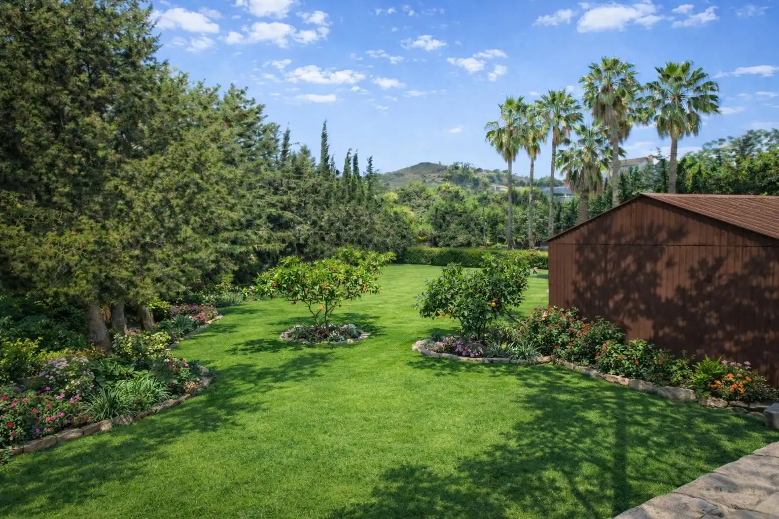 Jardín de Finca rústica en venta en Coín con Jardín privado, Terraza y Trastero