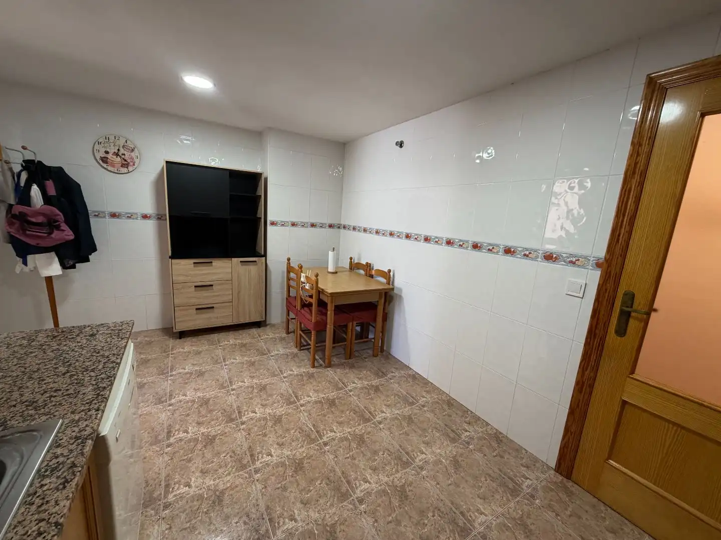 Cuina de Pis de lloguer en L'Alcora amb Terrassa, Moblat i Forn