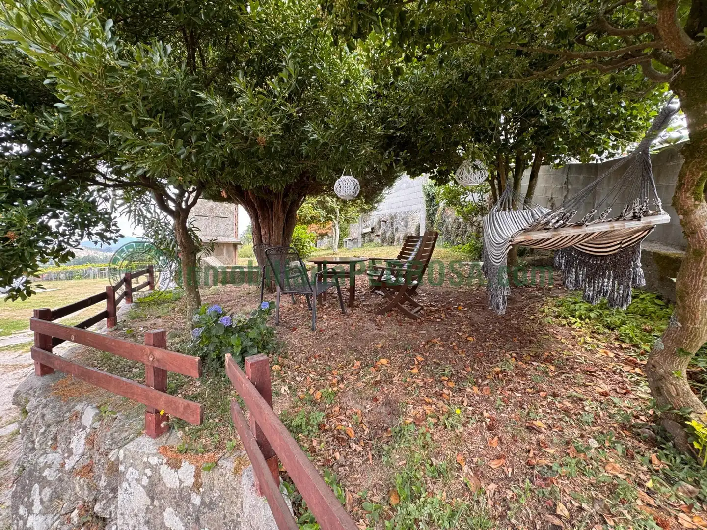 Jardí de Finca rústica en venda en Moraña