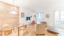 Living room of Flat to rent in  Madrid Capital  with Air Conditioner, Heating and Terrace