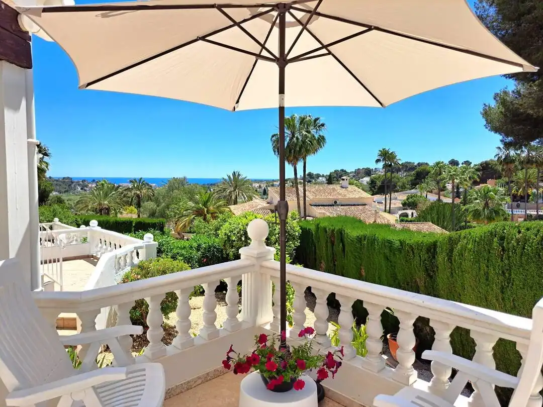 Terraza de Finca rústica en venta en Moraira