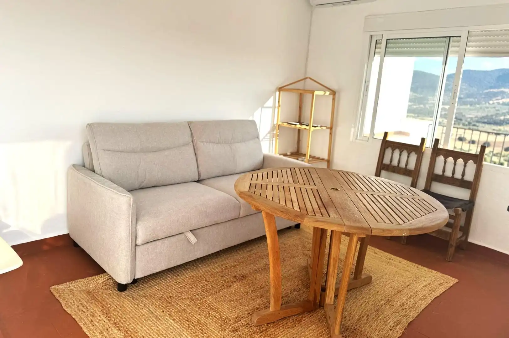 Sala de estar de Casa o chalet en venta en Nogales con Calefacción, Jardín privado y Terraza