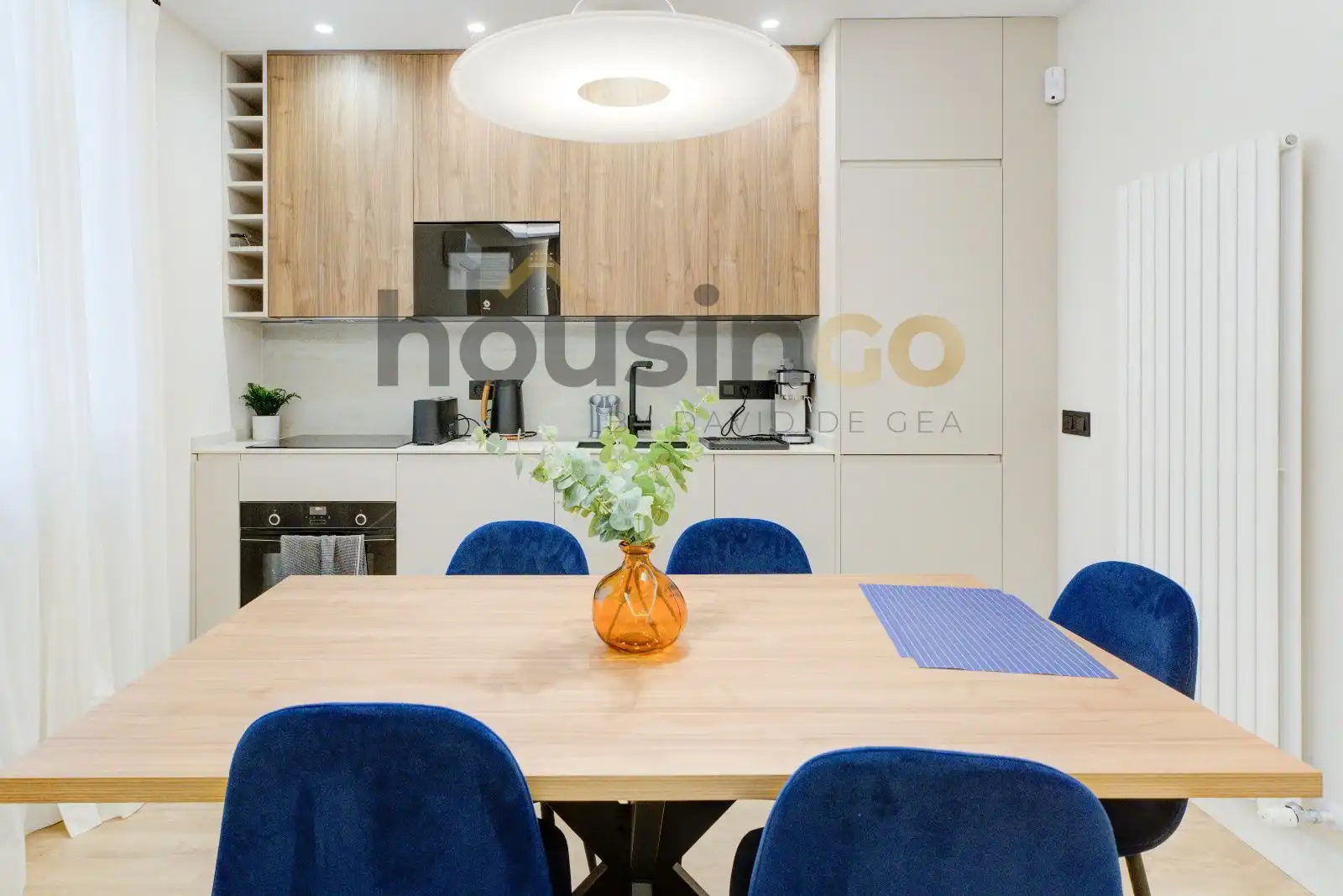 Comedor de Piso de alquiler en Madrid con Aire acondicionado, Calefacción y Amueblado