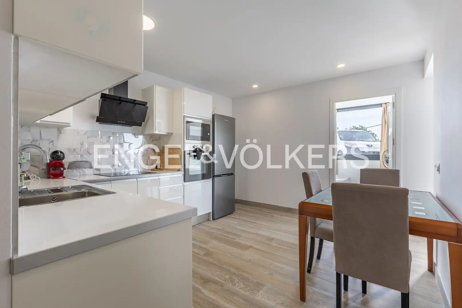 Kitchen of Houses for rent in Santa Susanna  with Air Conditioner, Heating and Private garden