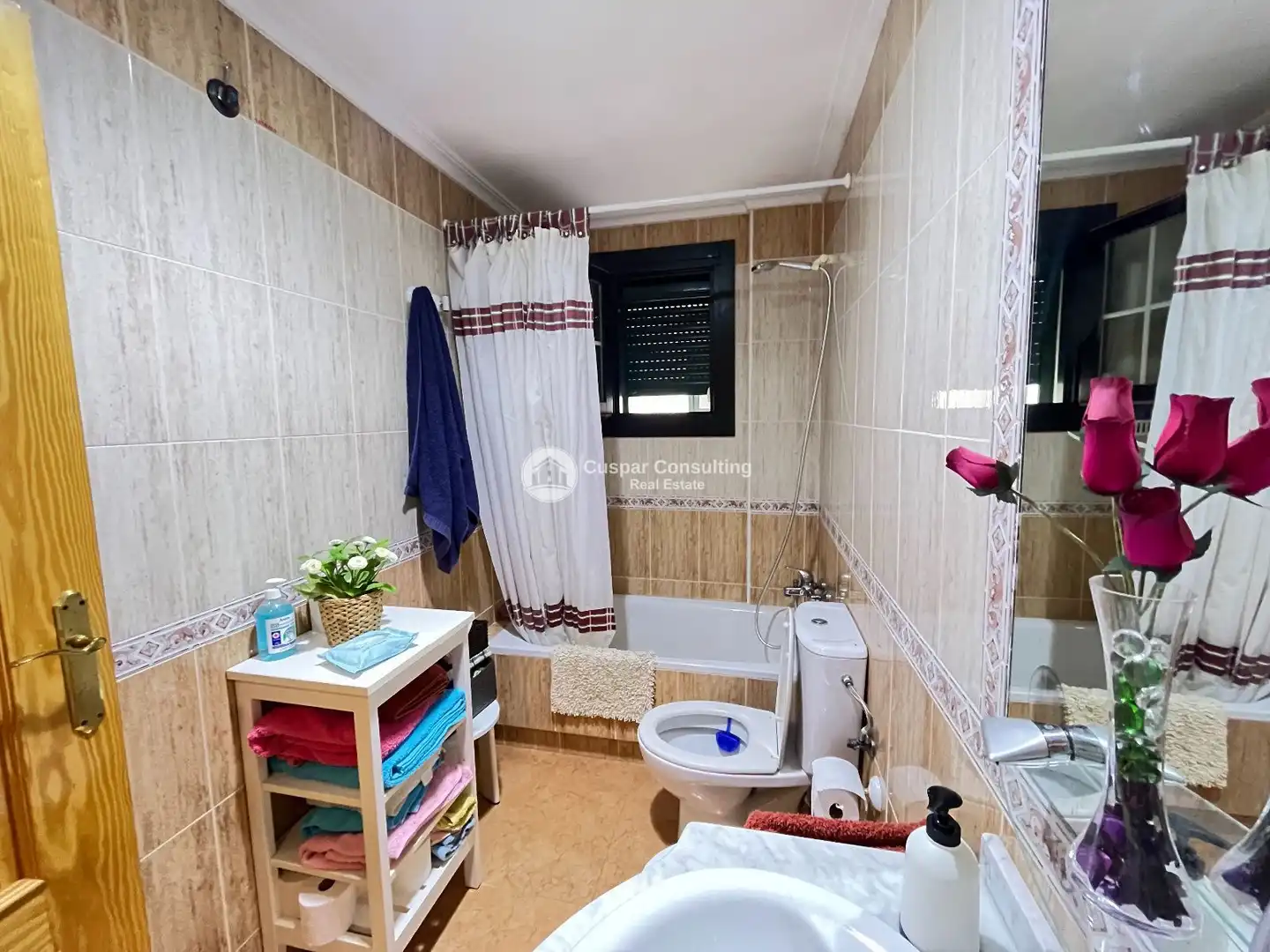 Baño de Apartamento en venta en Los Alcázares con Terraza, Amueblado y Balcón