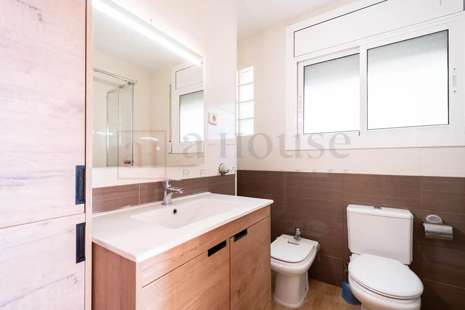 Baño de Casa o chalet en venta en Barcelona con Aire acondicionado, Calefacción y Terraza