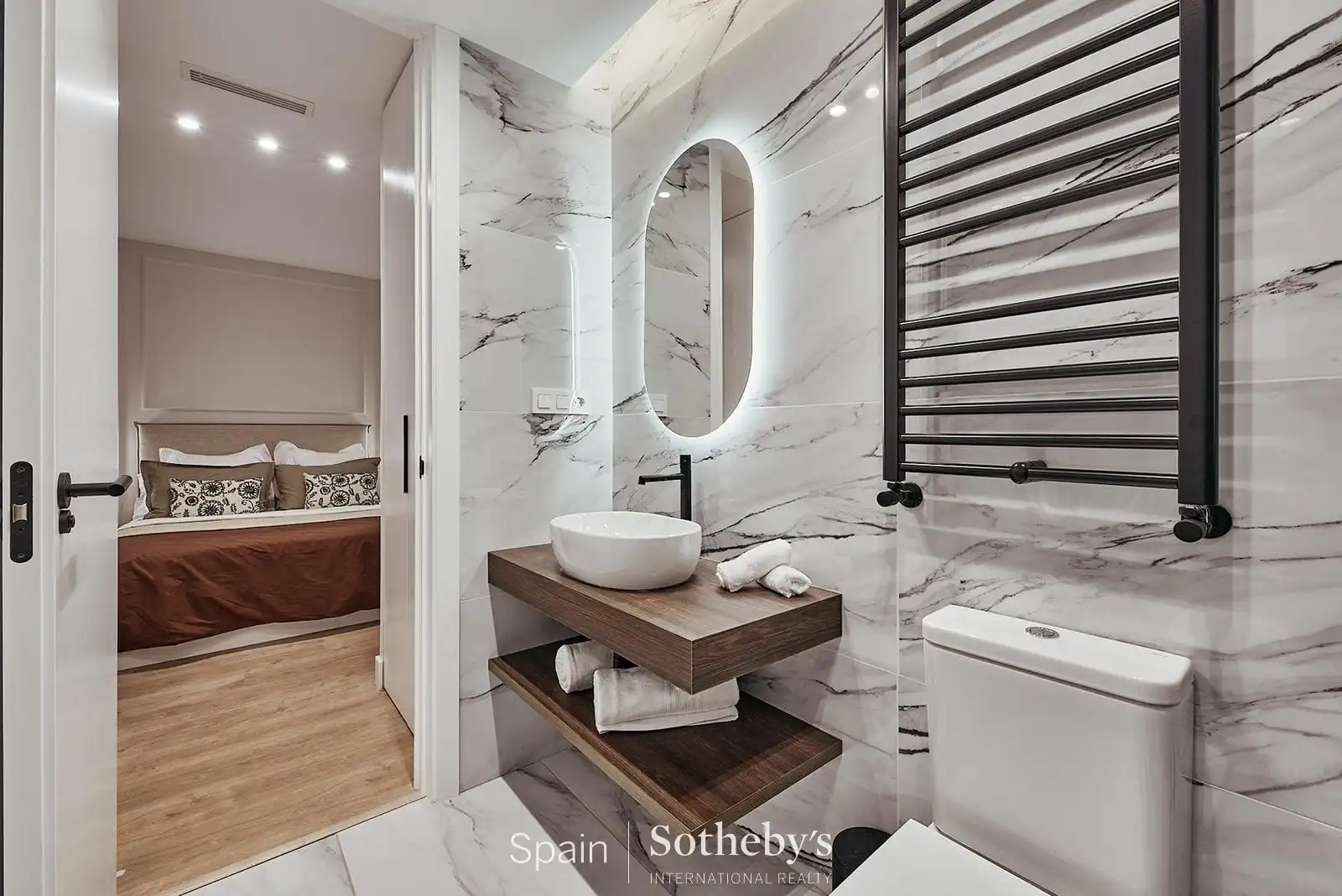Bany de Apartament en venda en Madrid amb Aire condicionat i Calefacció