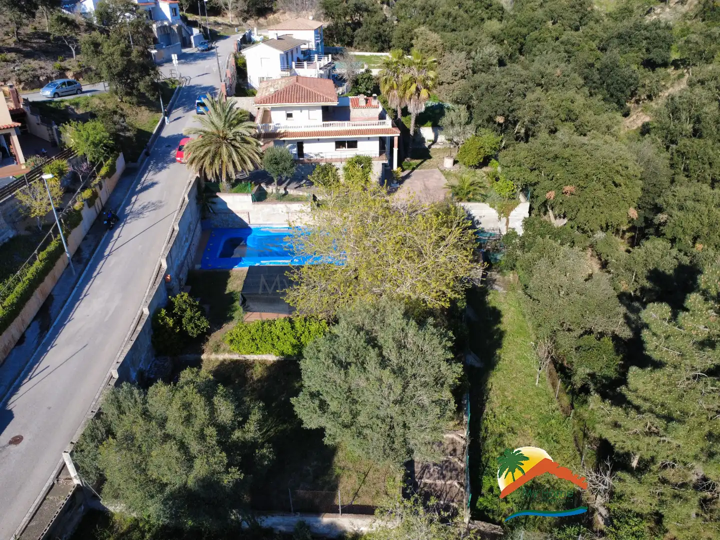 Jardí de Casa o xalet en venda en Lloret de Mar amb Calefacció, Jardí privat i Terrassa