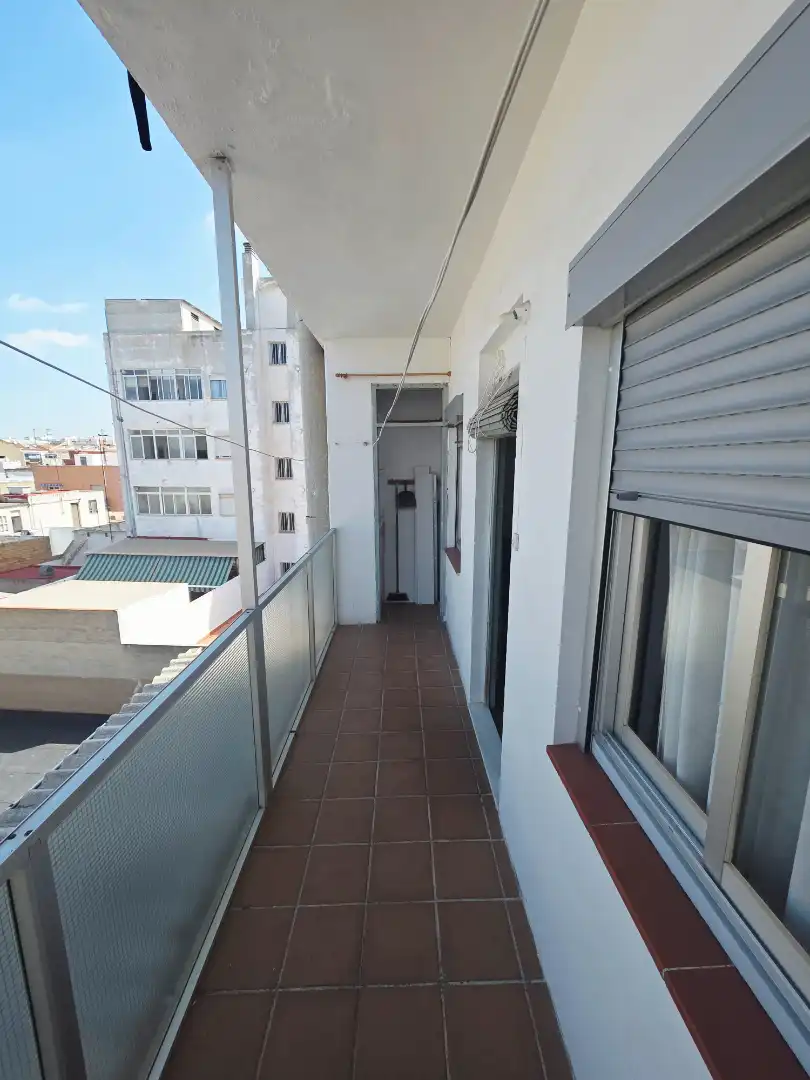 Balcony of Flat for rent in Vila-real  with Storage room, Furnished and Oven