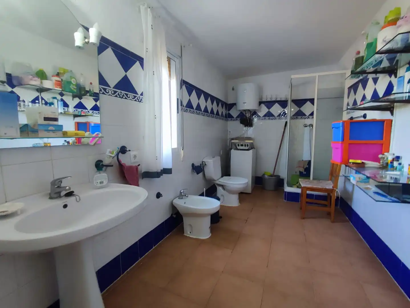 Baño de Casa o chalet en venta en Manzanares con Aire acondicionado, Jardín privado y Terraza